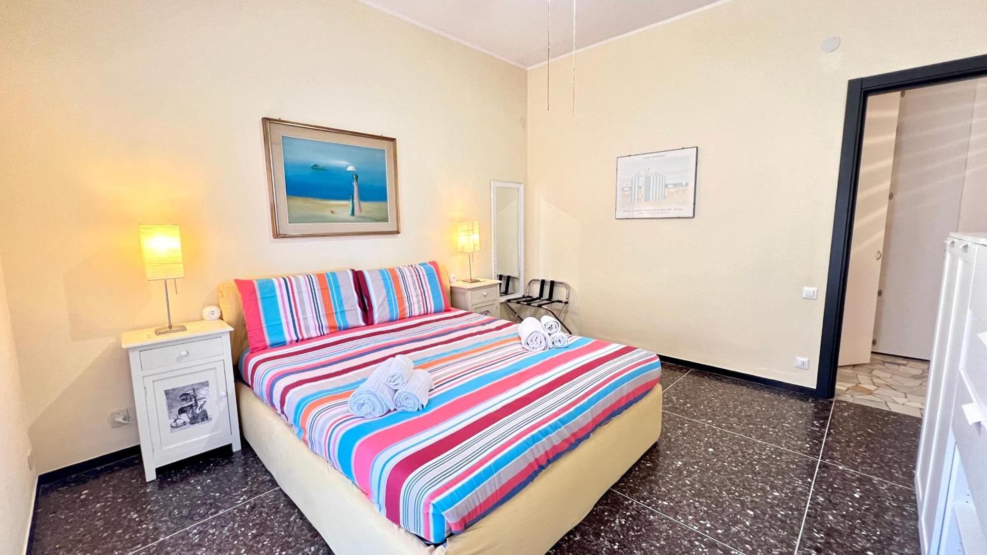 Апартаменты La Stella Marina - 150 Metri Dal Mare Con Box Auto Споторно Экстерьер фото